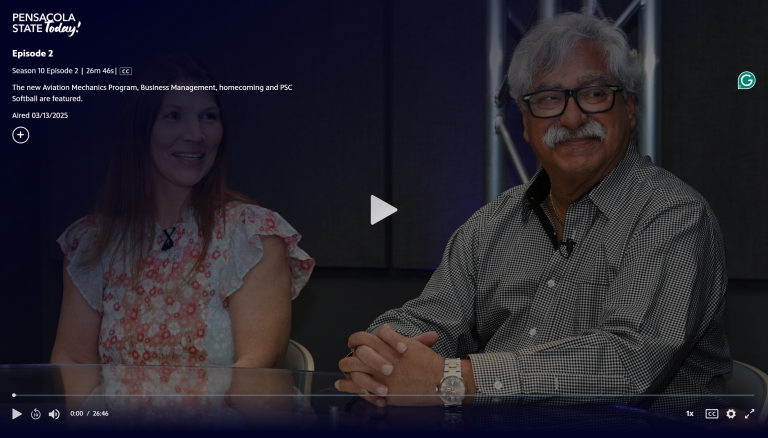 decorative image of pensacolaStateToday-Season10-Episode2 , Pensacola State Today |  Season 10 Episode 2 | 26m 46s Video 2025-04-07 11:16:46