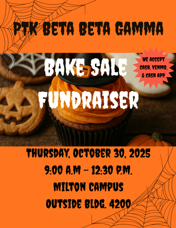 decorative image of Bake , PTK BETA BETA GAMMA Bake sale Fundraiser 2025-10-07 09:02:51