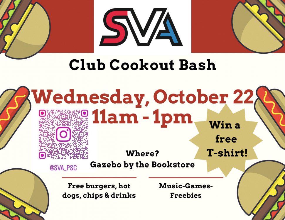 decorative image of Cookout , Student Veteran Association Cookout Bash 2025-10-20 10:25:23