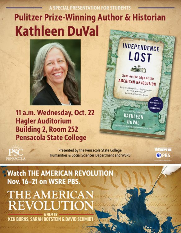 decorative image of DuVal , Pulitzer Prize-Winning Author & Historian - Kathleen DuVal 2025-10-21 07:18:32