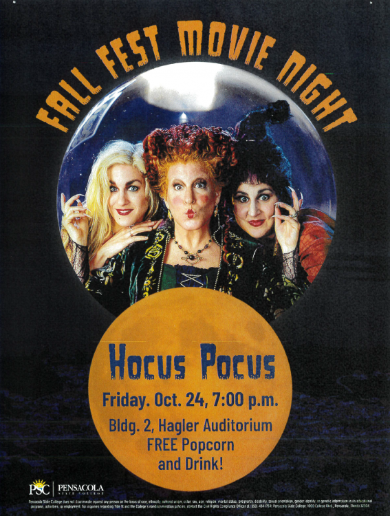 decorative image of Pocus , Fall Fest Movie Night: Hocus Pocus - Free Popcorn and Drinks 2025-10-02 14:12:22