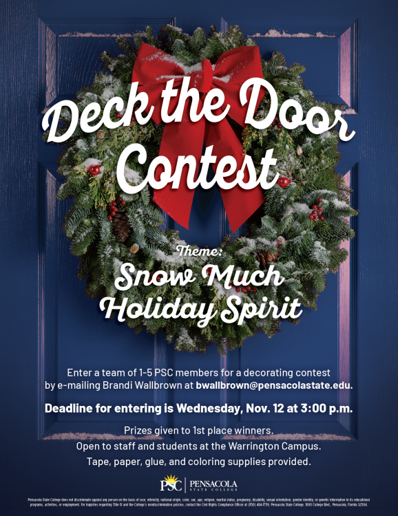 decorative image of Door , Deck the Door Decorating Contest 2025-11-05 09:45:50