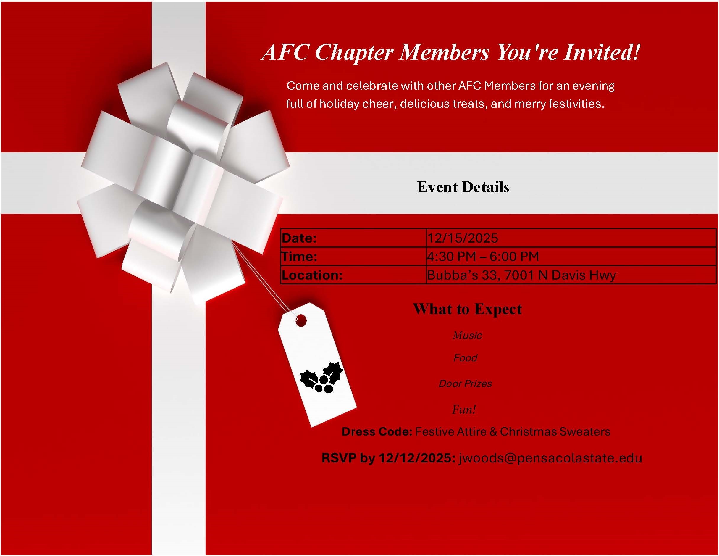 decorative image of Picture , AFC Chapter Members Holiday Gathering 2025-12-11 08:01:08