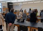 PSC Student Service Advisor Scott Bemiss takes Liberty Sertoma Club members and guests on a tour of the Liberty Sertoma Science Lab in Memory of Ami-Lee Wilder at the PSC South Santa Rosa Center in Gulf Breeze, Tuesday, Jan.13, 2026.