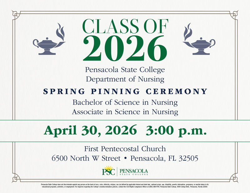 decorative image of Nurse-Pinning-Invitation-Spring-2026-V3-sm , Nurse Pinning Ceremony Class of 2026