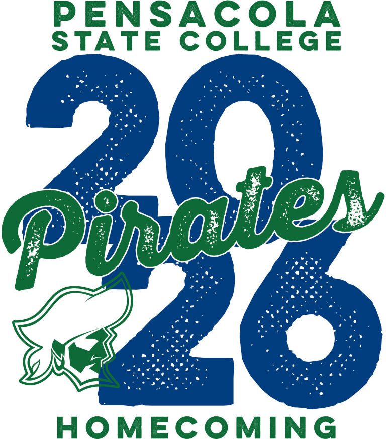 Pensacola State College 2026 Homecoming logo