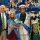 Decorative image of Dr. Meadows with e 2026 Homecoming King, Queen and Pete the Pirate.
